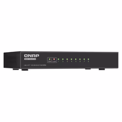 QNAP QSW-1108-8T-R2 commutateur réseau Non-géré 2.5G Ethernet (100/1000/2500) Bureau Noir - Vue supplémentaire 5