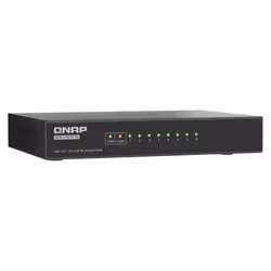 QNAP QSW-1108-8T-R2 commutateur réseau Non-géré 2.5G Ethernet (100/1000/2500) Bureau Noir - Vue supplémentaire 8