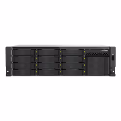 QNAP TS-H1655XEU-RP Serveur de stockage Rack (3 U) Intel Atom® C5125 8 Go DDR4 0 To QuTS hero Noir, Gris - Vue supplémentaire 2
