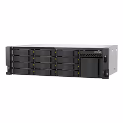 QNAP TS-H1655XEU-RP Serveur de stockage Rack (3 U) Intel Atom® C5125 8 Go DDR4 0 To QuTS hero Noir, Gris - Vue supplémentaire 4