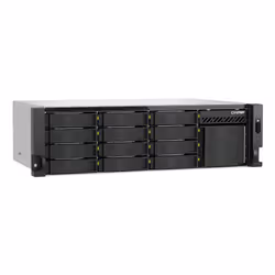 QNAP TS-H1655XEU-RP Serveur de stockage Rack (3 U) Intel Atom® C5125 8 Go DDR4 0 To QuTS hero Noir, Gris - Vue supplémentaire 5