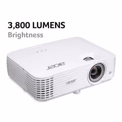 Acer Home MR.JVK11.002 vidéo-projecteur Projecteur à focale standard 4000 ANSI lumens DLP 2160p (3840x2160) Compatibilité 3D Blanc