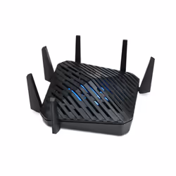 Acer Predator Connect W6 Wi Fi 6E routeur sans fil Gigabit Ethernet Tri-bande (2,4 GHz / 5 GHz / 6 GHz) Noir
