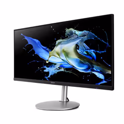 Acer CB342CU écran plat de PC 34" UltraWide Quad HD LCD Noir, Argent
