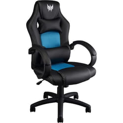 Chaise Gaming - ACER - Predator Rift Essential - Noir/Bleu - Ergonomique - Accoudoirs Réglables