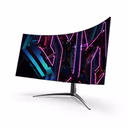 Acer Predator X45bmiiphuzx, 113 cm (44.5"), 3440 x 1440 pixels, 4K Ultra HD, OLED, 0,3 ms, Noir