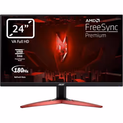 Moniteur Gaming - ACER - Nitro KG241YS3biipf - 24 Full HD - 180Hz - FreeSync Premium