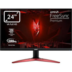 Moniteur Gaming - ACER - Nitro KG241YS3biipf - 24 Full HD - 180Hz - FreeSync Premium