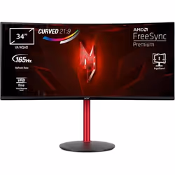 Moniteur Gaming - ACER - Nitro XZ342CUPbmiiphfx - 34 WQHD - 144 Hz - FreeSync Premium
