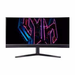Acer Predator X34Vbmiiphuzx, 86,4 cm (34"), 3440 x 1440 pixels, UltraWide Quad HD, OLED, 0,1 ms, Noir