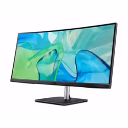Acer CB343CUR écran plat de PC 34" UltraWide Quad HD LED Noir, Argent