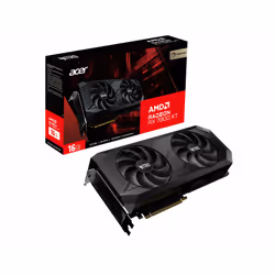 Acer Nitro Radeon RX 7800 XT OC, Radeon RX 7800 XT, 16 Go, GDDR6, 256 bit, 7680 x 4320 pixels, PCI Express x16 4.0