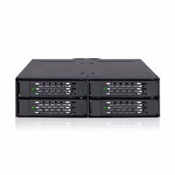 Icy Dock MB607SP-B, 13,3 cm (5.25"), Cage disque dur, 2.5", Noir, Métal, CE, REACH