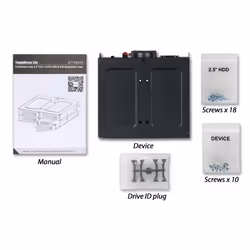 Icy Dock MB607SP-B Obturateur de baie de lecteur 13,3 cm (5.25") Cage disque dur Noir - Vue supplémentaire 14
