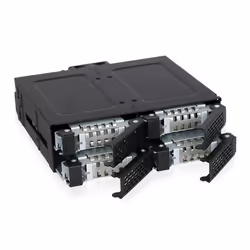 Icy Dock MB607SP-B Obturateur de baie de lecteur 13,3 cm (5.25") Cage disque dur Noir - Vue supplémentaire 9