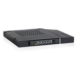 Icy Dock MB411SPO-1B Obturateur de baie de lecteur Cage disque dur Noir