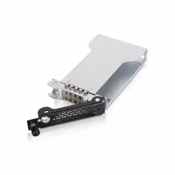 Icy Dock MB491TKL-B, 2.5", Panneau de support, SATA, Série ATA II, Série ATA III, Noir, Argent, Métal, 5,15 mm