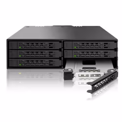 Icy Dock MB996SP-6SB boîtier de disques Noir - Vue supplémentaire 5