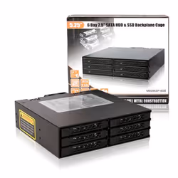 Icy Dock MB996SP-6SB boîtier de disques Noir - Vue supplémentaire 6