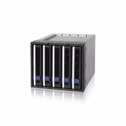 Icy Dock MB155SP-B Obturateur de baie de lecteur Noir