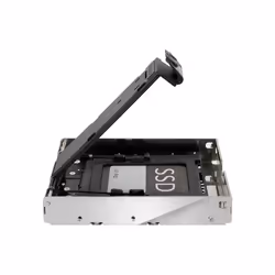 Icy Dock MB382IP-3B Obturateur de baie de lecteur Noir, Chrome