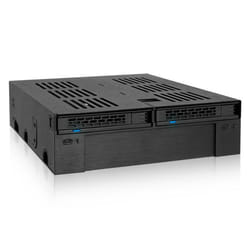 Icy Dock MB322SP-B Obturateur de baie de lecteur Noir