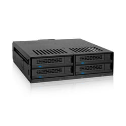 Icy Dock MB324SP-B boîtier de disques Bureau Noir