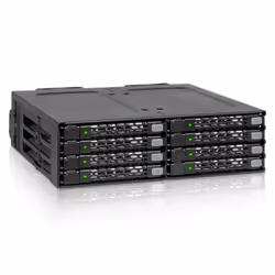 Icy Dock MB998SP-B, 875 g, Noir