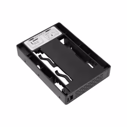 Icy Dock MB882SP-1S-3B, 8,89 cm (3.5"), Panneau de support, 2.5", Noir, Plastique, 25,4 mm