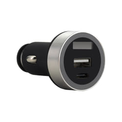FSP/Fortron FSP016-OPRN1 chargeur d'appareils mobiles Universel Noir, Argent Allume-cigare Auto