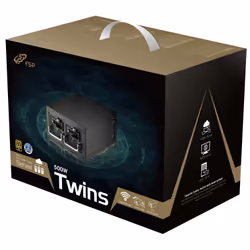 FSP/Fortron Twins unité d'alimentation d'énergie 500 W 24-pin ATX Noir