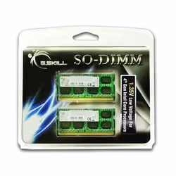 G.Skill 16GB DDR3-1600, 16 Go, 2 x 8 Go, DDR3, 1600 MHz, 204-pin SO-DIMM