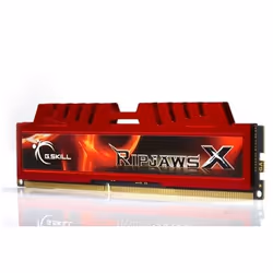 G.Skill 8GB DDR3-1600 CL10 RipjawsX, 8 Go, 1 x 8 Go, DDR3, 1600 MHz, 240-pin DIMM