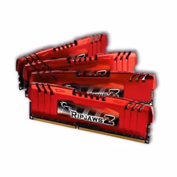 G.Skill 32GB DDR3-1600 CL10 RipjawsZ, 32 Go, 4 x 8 Go, DDR3, 1600 MHz, 240-pin DIMM