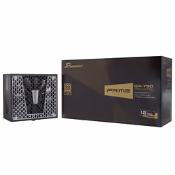 Seasonic Prime GX unité d'alimentation d'énergie 750 W 20+4 pin ATX ATX Noir