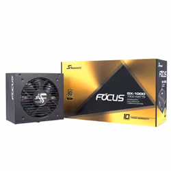 Seasonic Focus GX-1000 unité d'alimentation d'énergie 1000 W 20+4 pin ATX ATX Noir