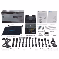 Seasonic PRIME Fanless TX unité d'alimentation d'énergie 700 W 20+4 pin ATX ATX Noir - Vue supplémentaire 11