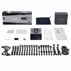 Seasonic PRIME-TX-1600 unité d'alimentation d'énergie 1600 W 20+4 pin ATX ATX Noir - Vue supplémentaire 6