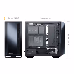 Seasonic SYNCRO Q704 + DGC-650W Midi Tower Noir - Vue supplémentaire 15