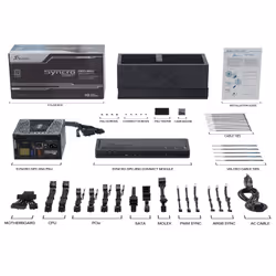 Seasonic SYNCRO Q704 + DGC-650W Midi Tower Noir - Vue supplémentaire 27