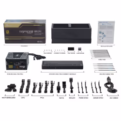 Seasonic SYNCRO Q704 + DGC-650W Midi Tower Noir - Vue supplémentaire 29