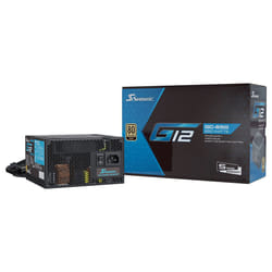 Seasonic G12-GC unité d'alimentation d'énergie 650 W 20+4 pin ATX ATX Noir