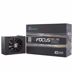 Seasonic FOCUS-SPX-750 unité d'alimentation d'énergie 750 W 20+4 pin ATX CFX Noir - Vue supplémentaire 6