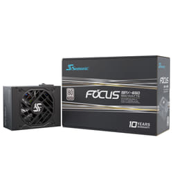 Seasonic FOCUS-SPX-650 unité d'alimentation d'énergie 650 W 20+4 pin ATX CFX Noir