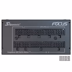 Seasonic FOCUS SGX-750 (2021) unité d'alimentation d'énergie 750 W 20+4 pin ATX SFX Noir - Vue supplémentaire 9