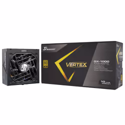 Seasonic VERTEX GX-1000 unité d'alimentation d'énergie 1000 W 20+4 pin ATX ATX Noir - Vue supplémentaire 7