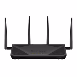 Synology RT2600AC, Wi-Fi 4 (802.11n), Bi-bande (2,4 GHz / 5 GHz), Ethernet/LAN, Noir, Routeur