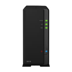 Synology DiskStation DS118 serveur de stockage NAS Compact Ethernet/LAN Noir RTD1296
