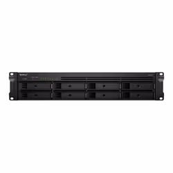 Synology RackStation RS1219+, NAS, Rack (2 U), Intel Atom®, C2538, Noir