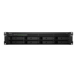 Synology RackStation RS1219+ serveur de stockage NAS Rack (2 U) Ethernet/LAN Noir C2538